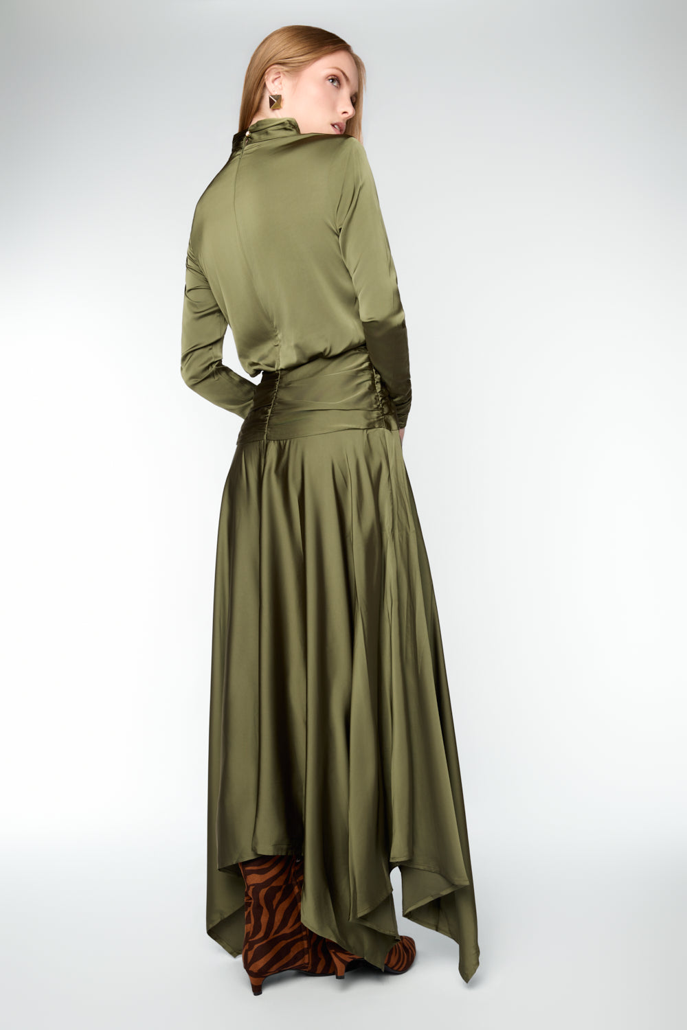 Celeste Dress- satin
