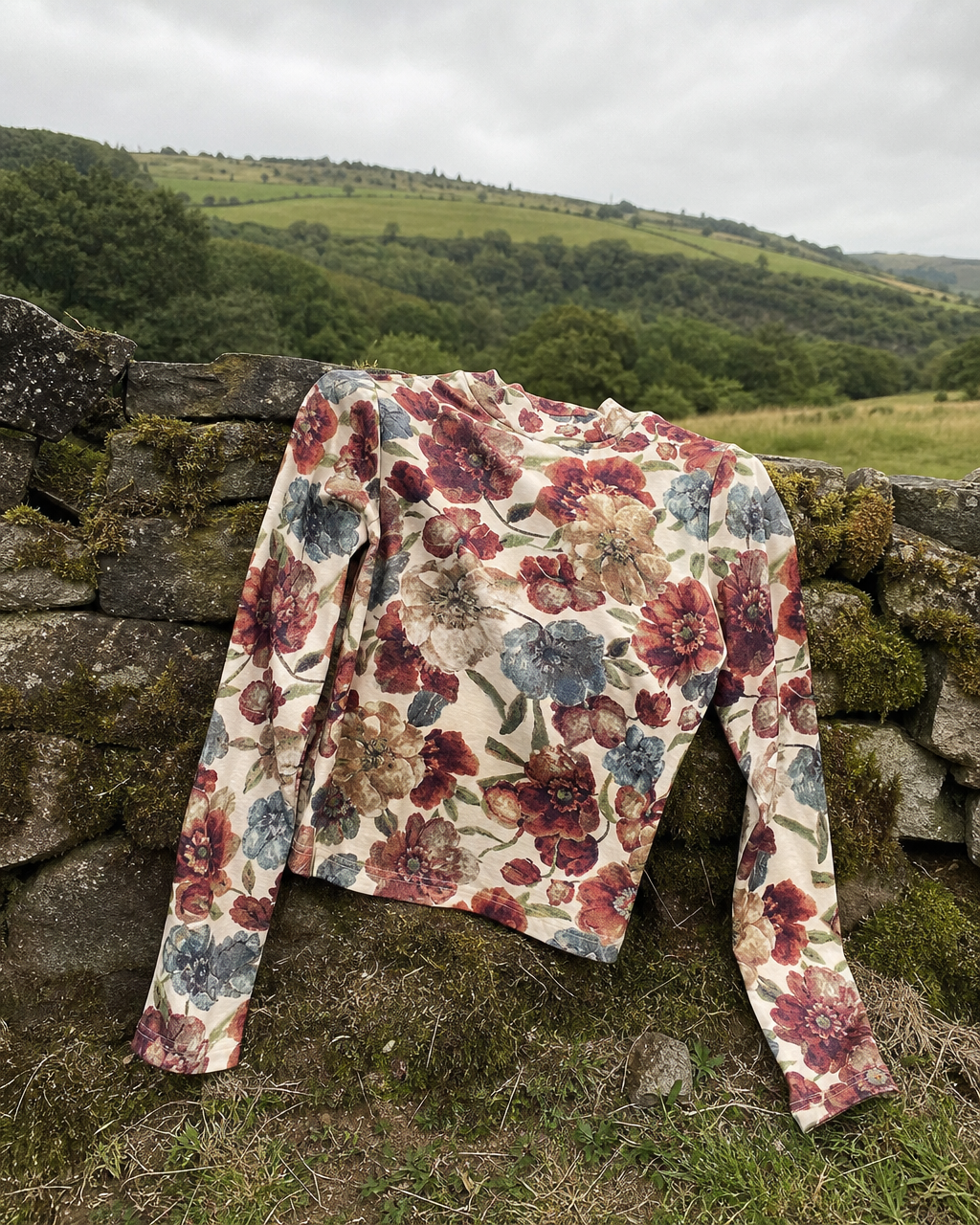Vintage Floral Top