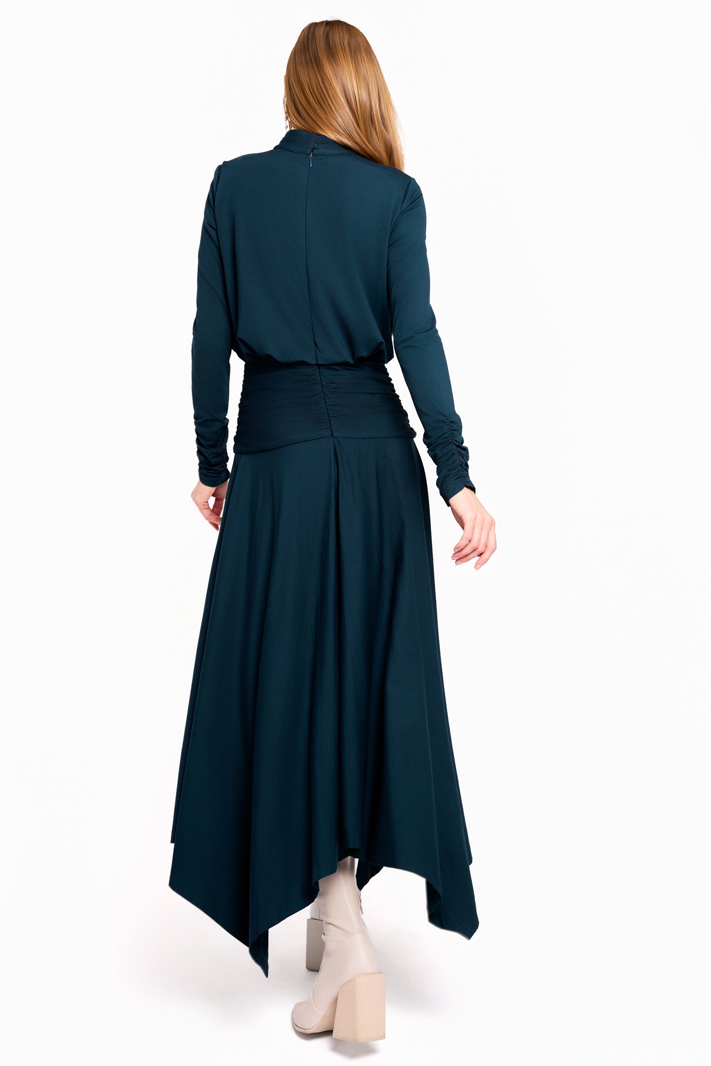 The Celeste Dress-Teal