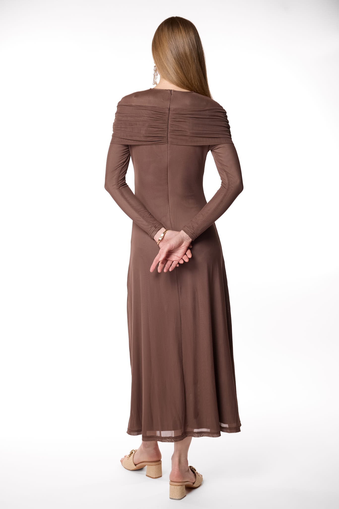Amalfi Dress - Brown