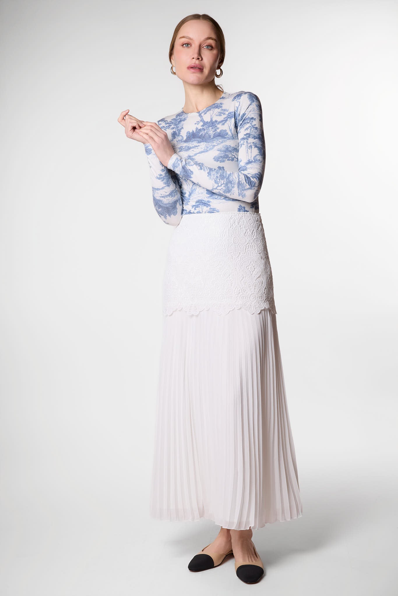 The Francesca Skirt- Ivory