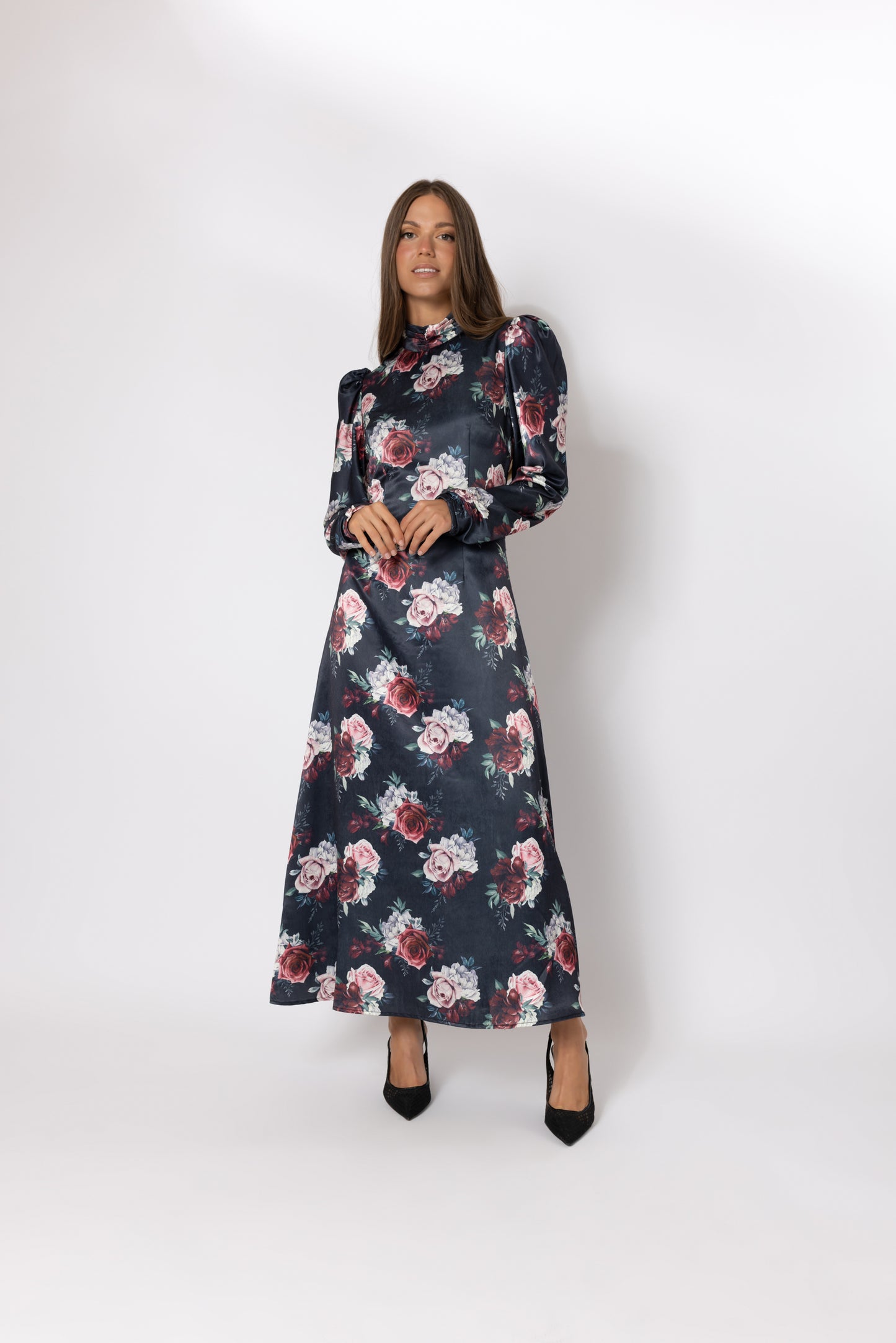 BLACK ROSE DRESS