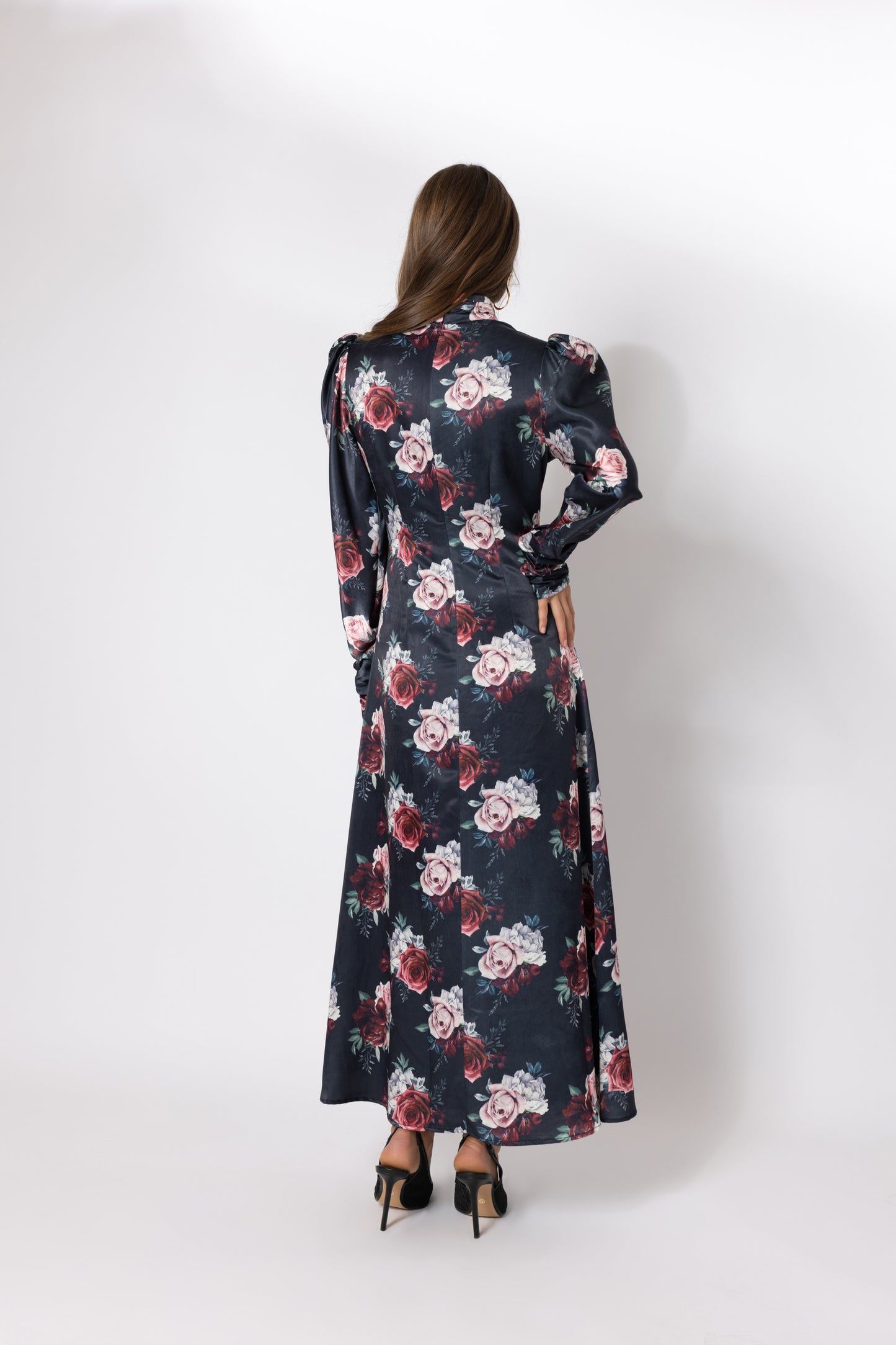BLACK ROSE DRESS
