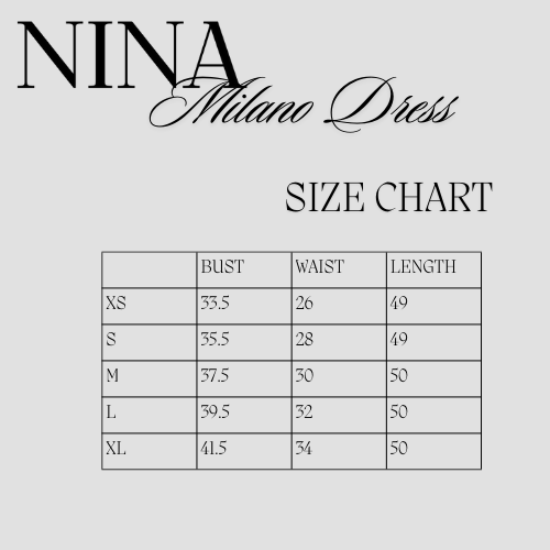 the Milano Dress
