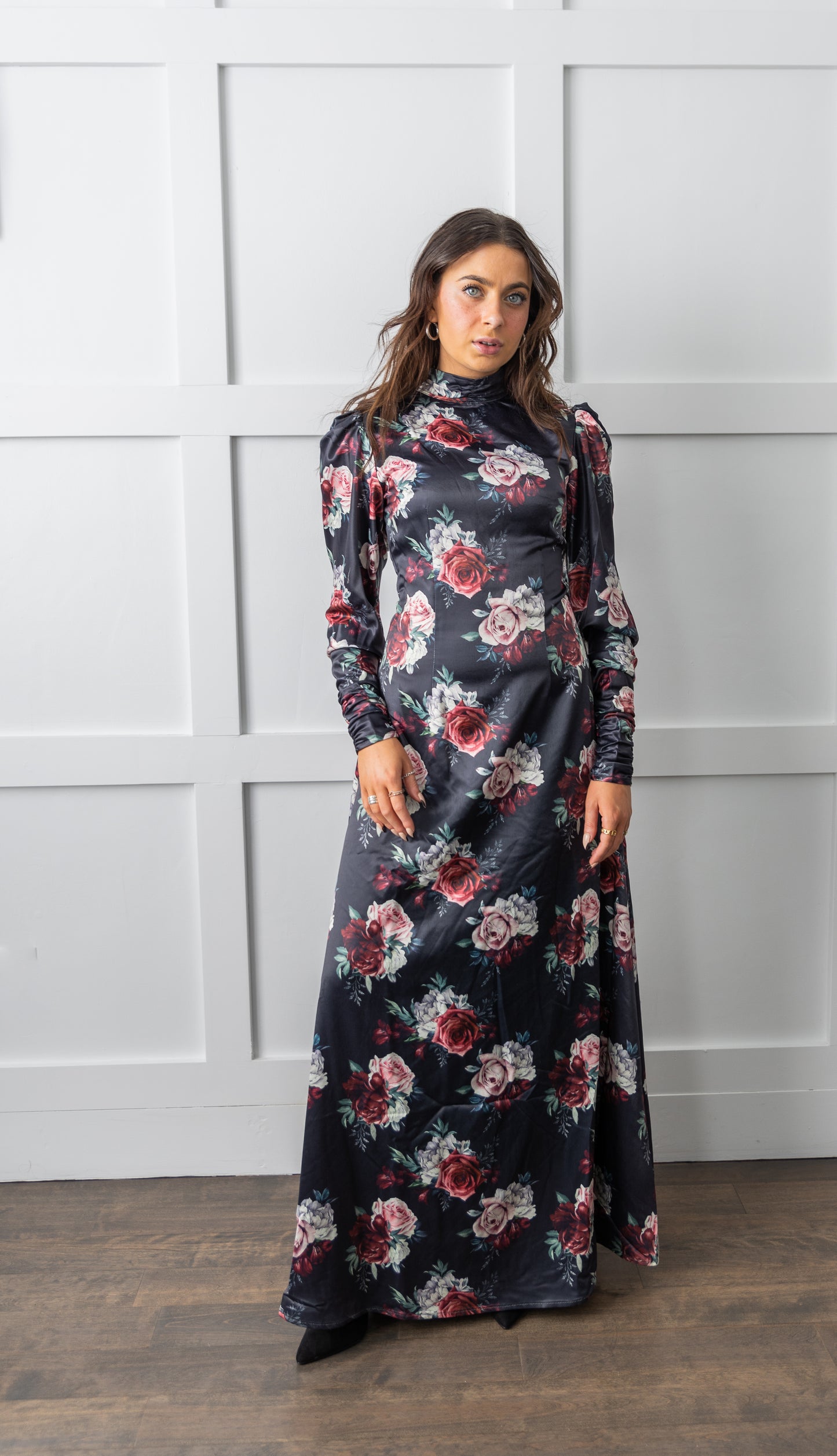 BLACK ROSE DRESS