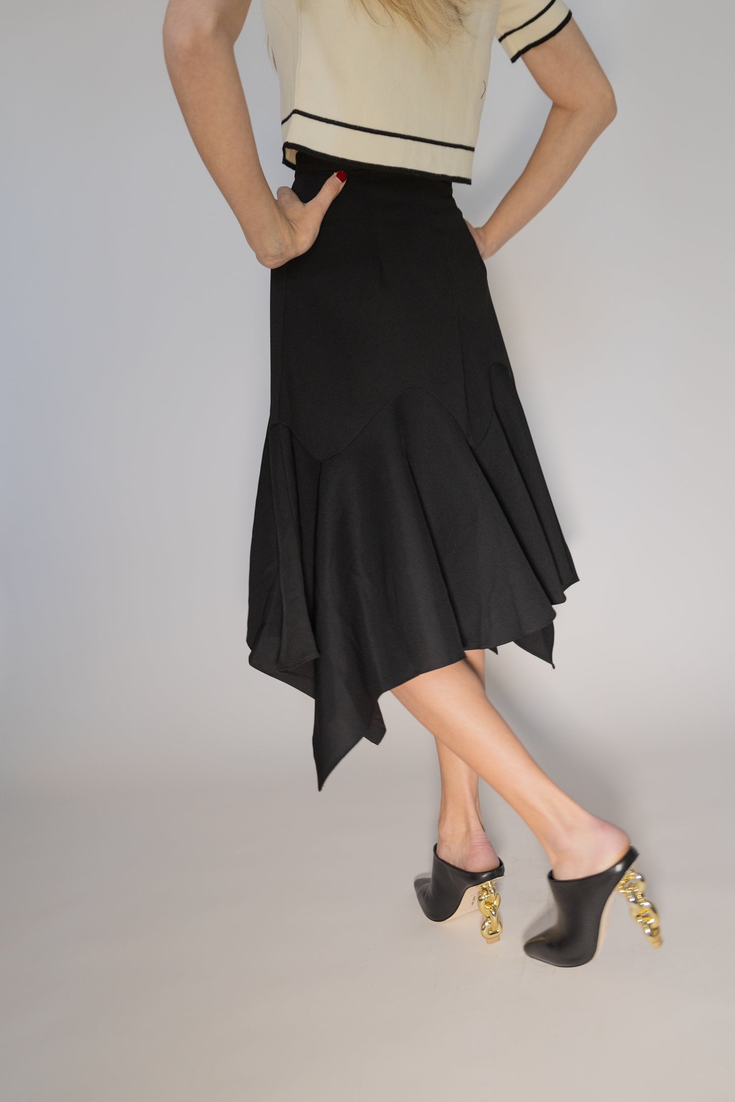 Handkerchief Hem Skirt