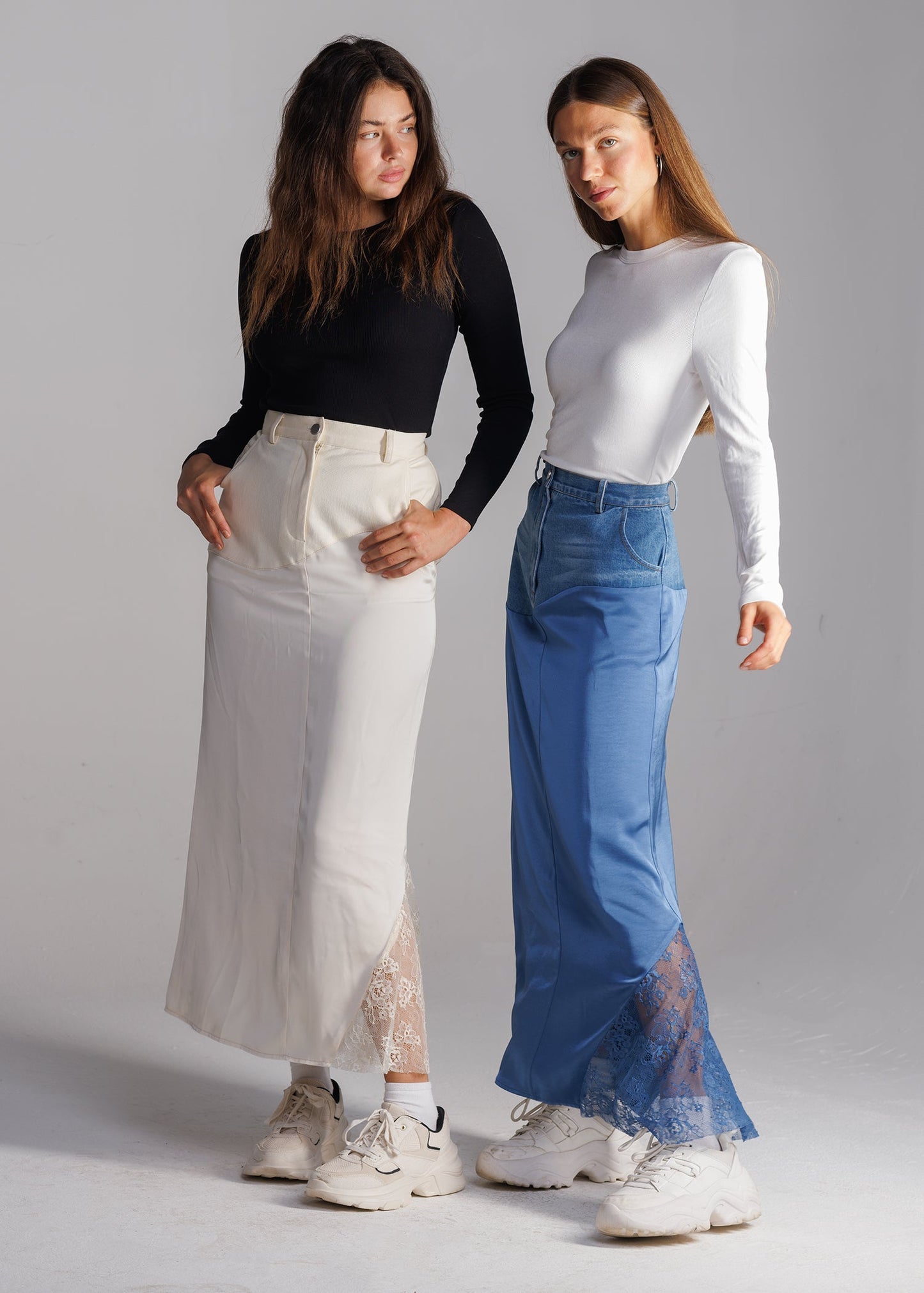 The Reimagined Skirt Blue