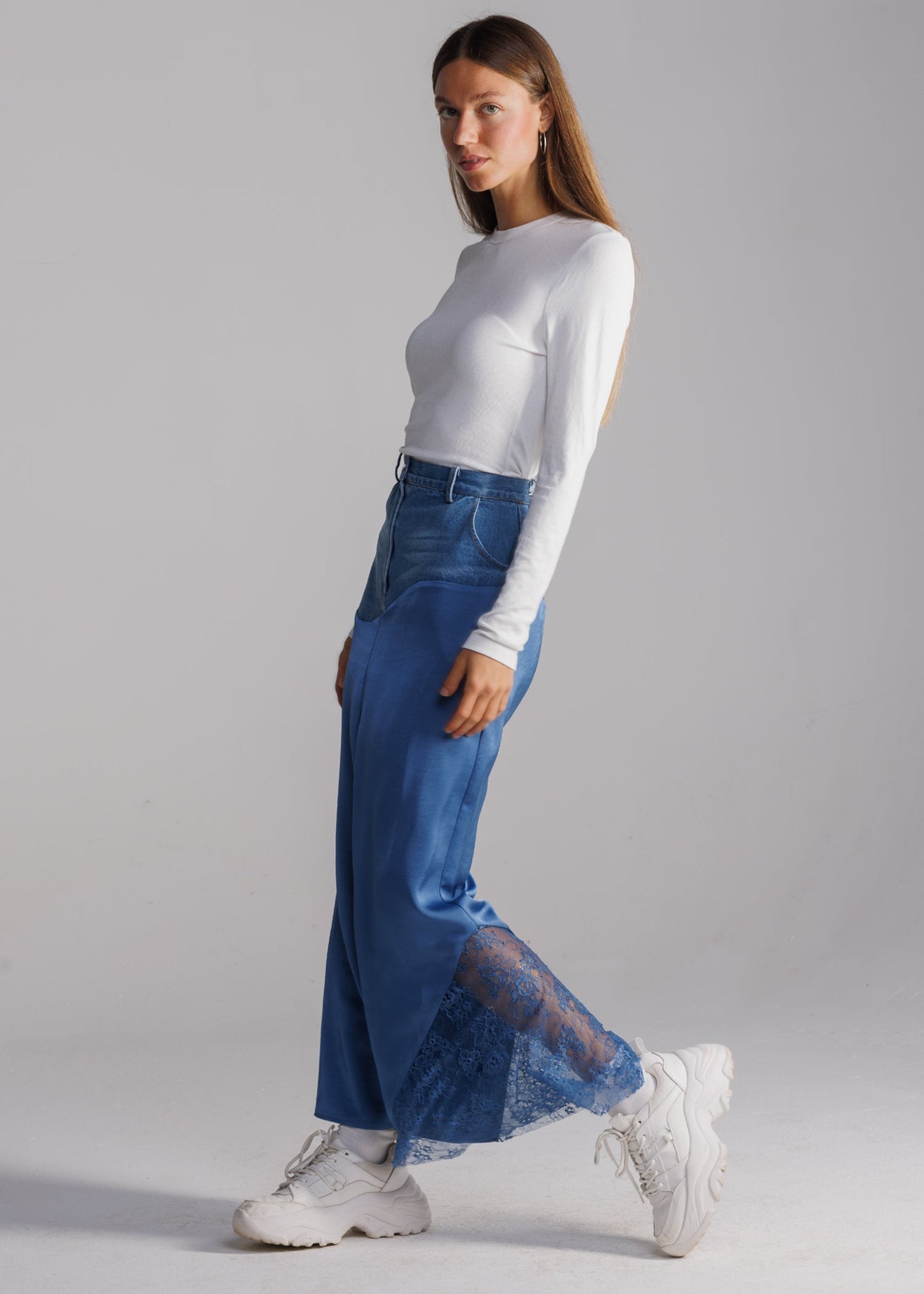 The Reimagined Skirt Blue