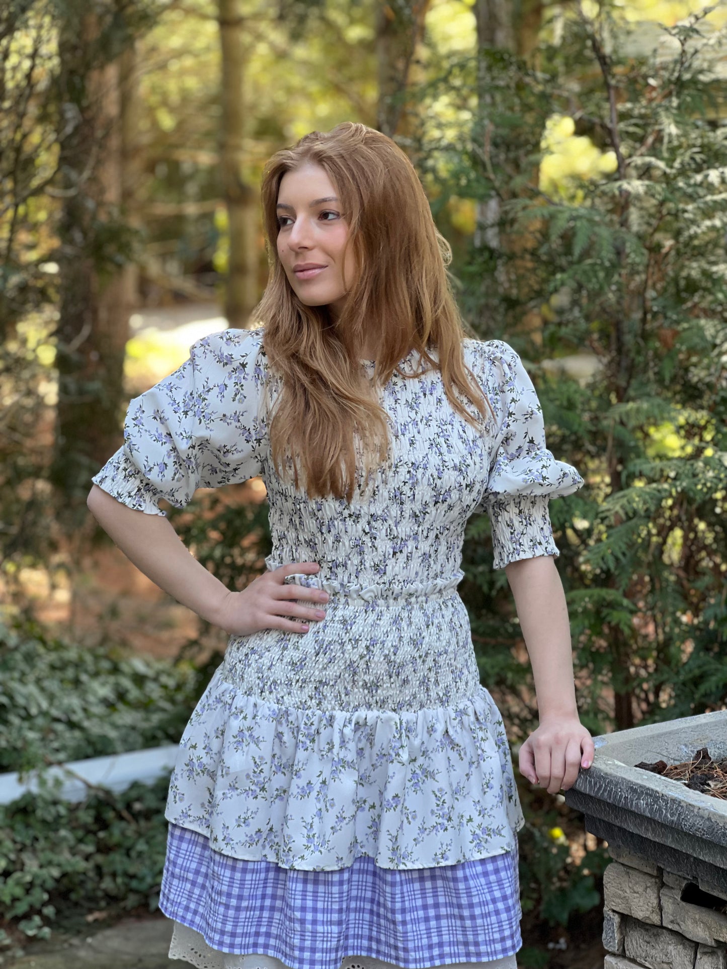Angel Smocked Top