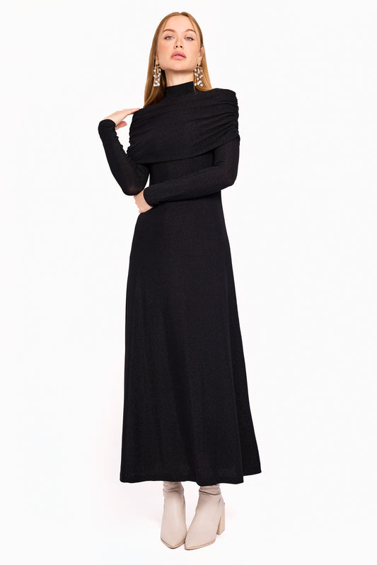 Amalfi Dress – Winter Black