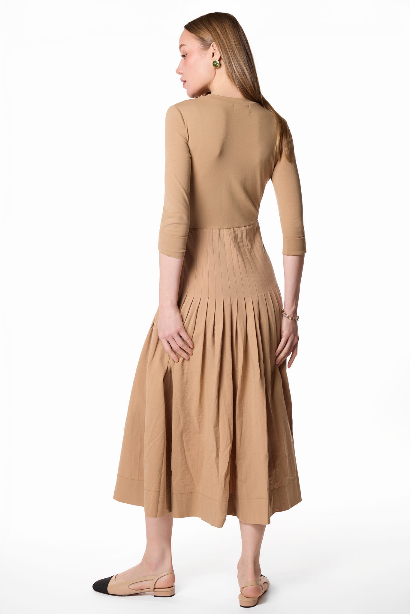 Adelina Dress- latte