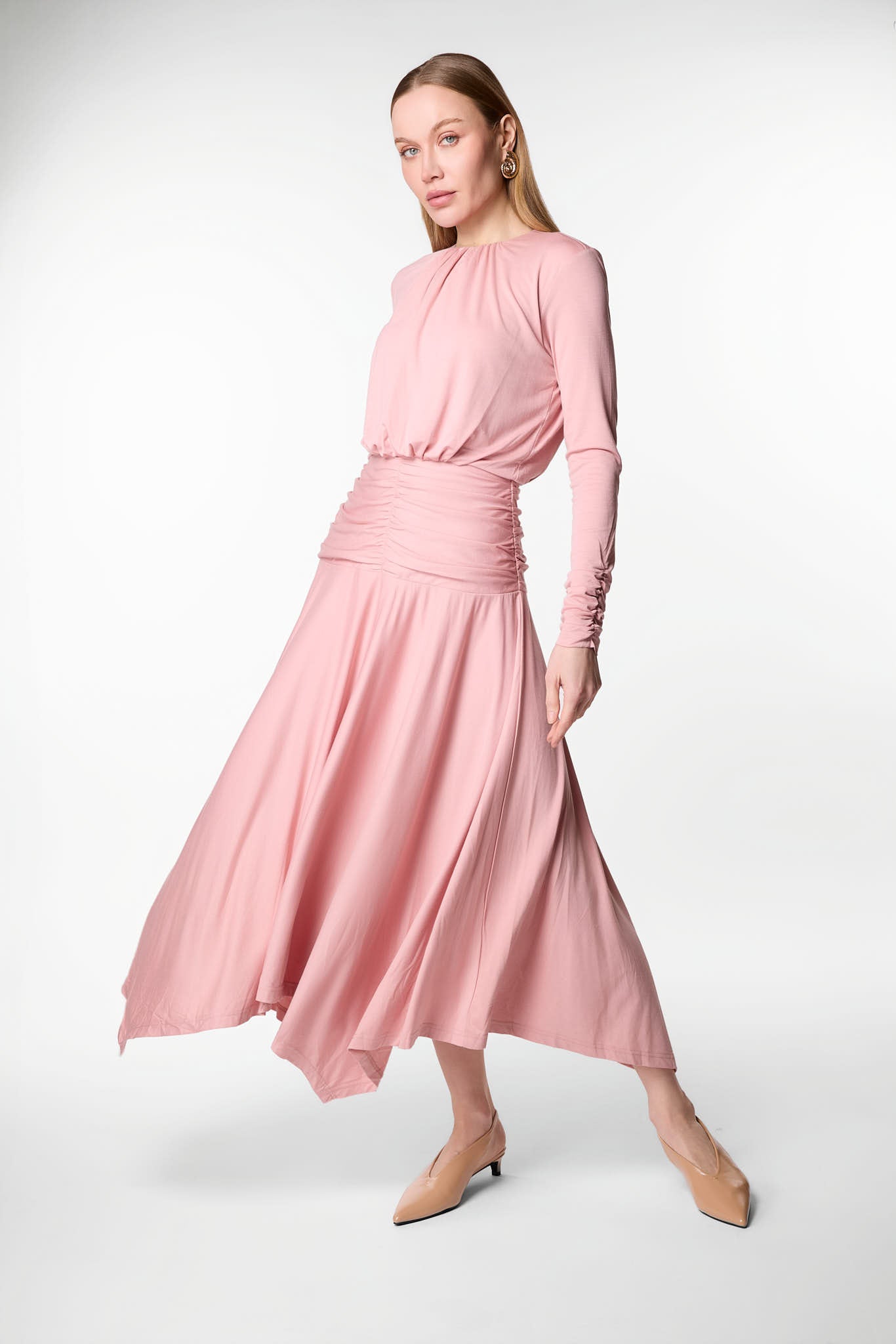 The Celeste Dress- Blush