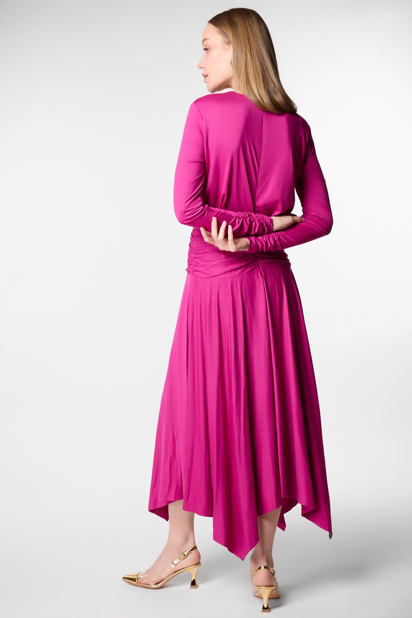 The Celeste Dress- Berry