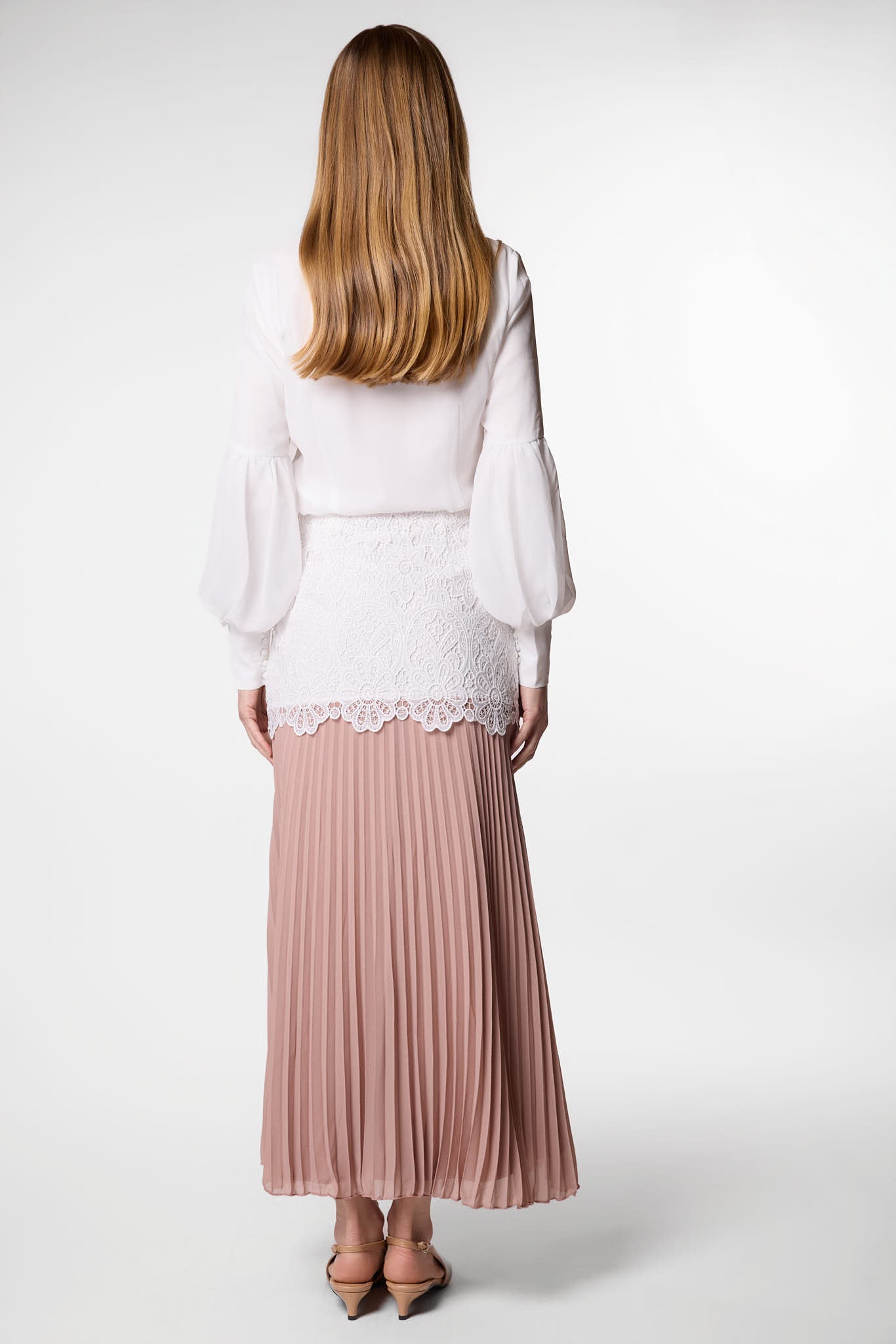 The Francesca Skirt- Rosewater