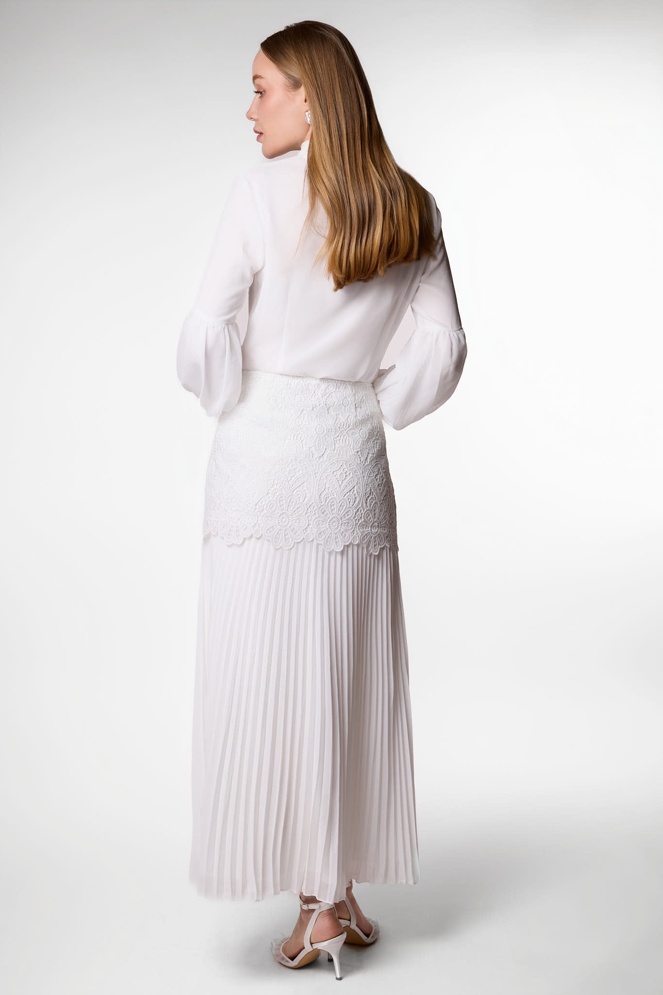 The Francesca Skirt- Ivory