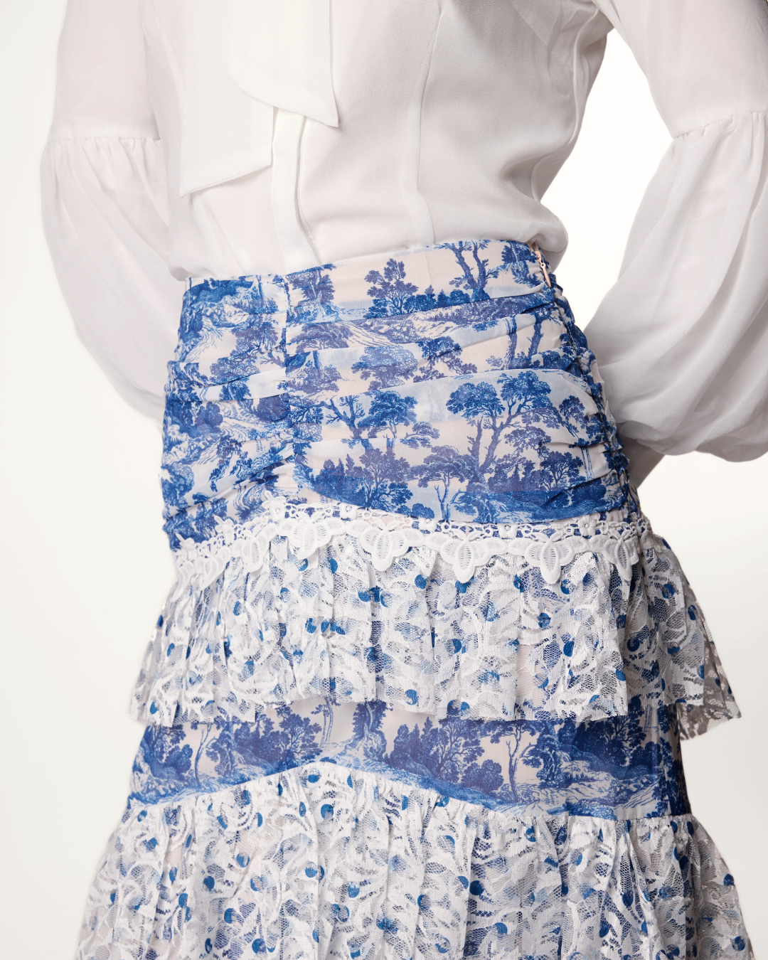 Flora Toile Skirt