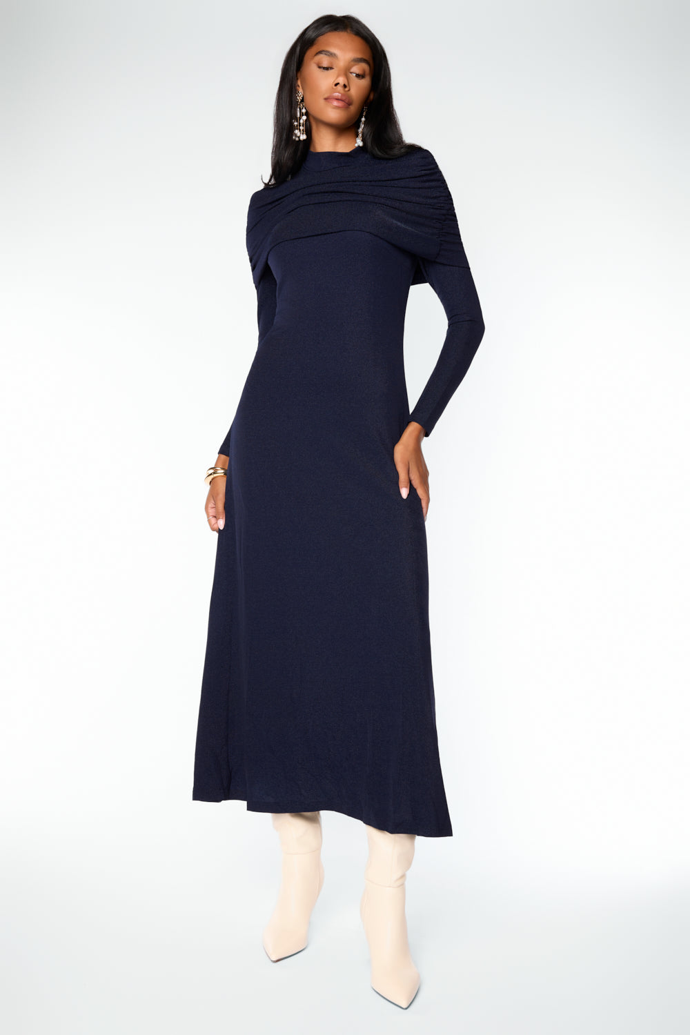 Amalfi Dress- Navy