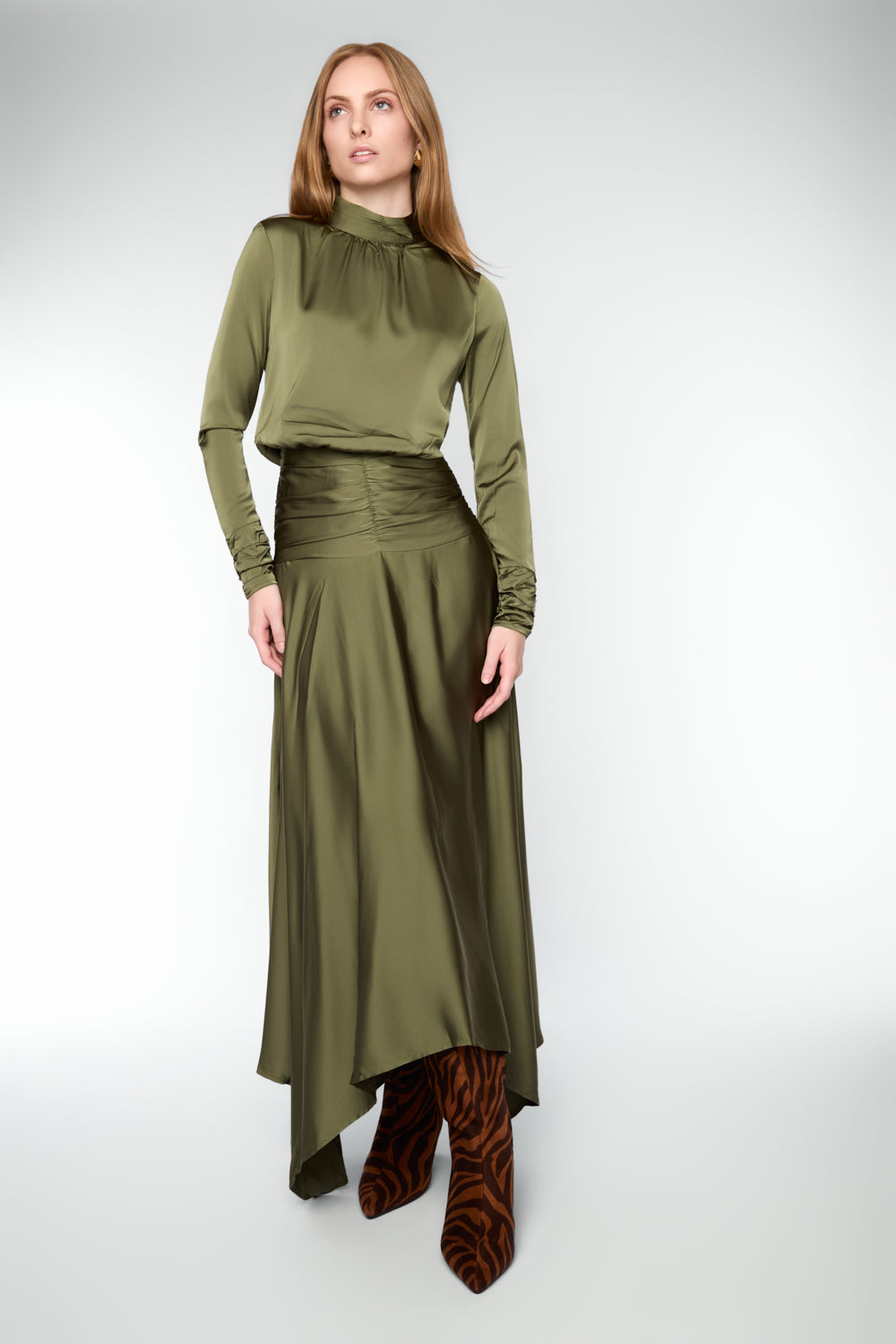 Celeste Dress- satin