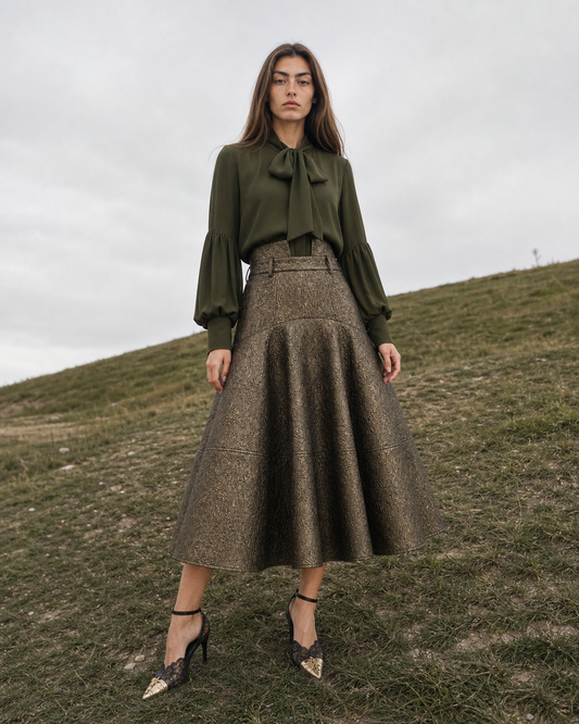 Juliette Skirt Gold