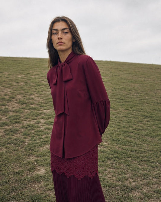 Felicia Blouse Wine