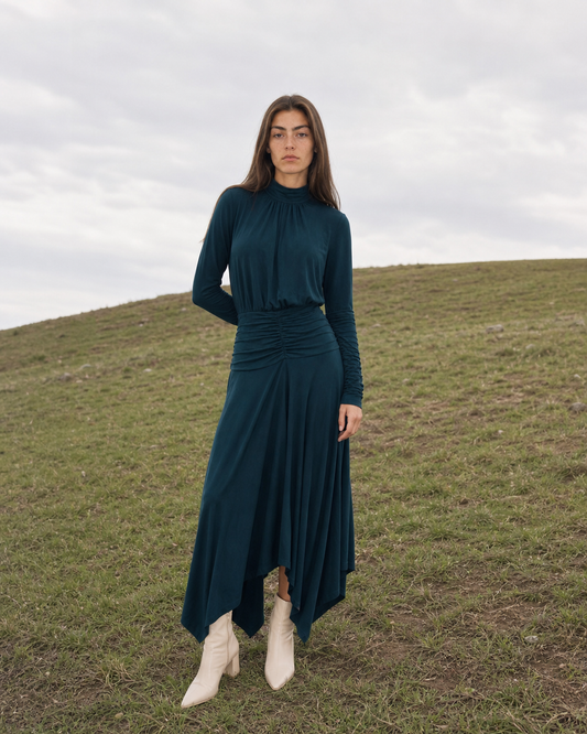 Celeste Dress- Teal