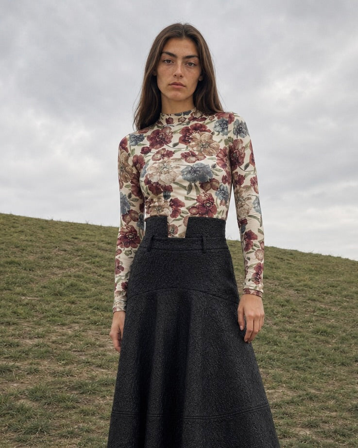 Vintage Floral Top