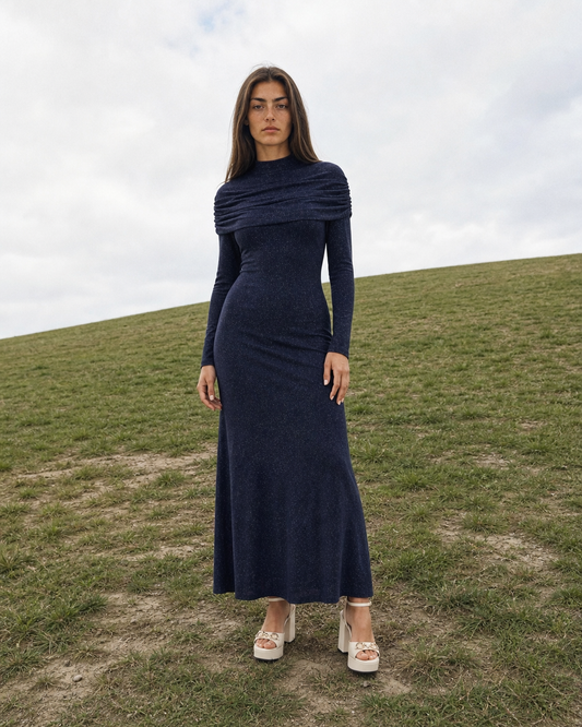 Amalfi Dress- Navy